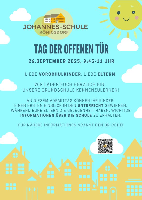 Einladung Tag der offenen Tür