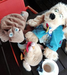 Filu und Dodo mit ihrem Freund Lilo