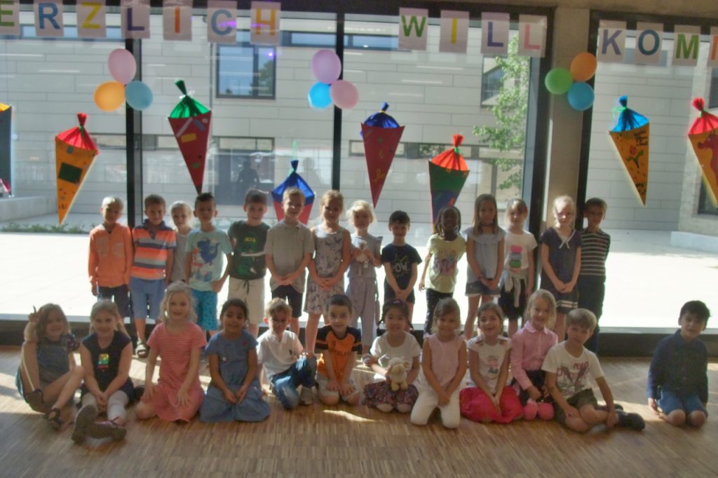 Schafklassenfoto