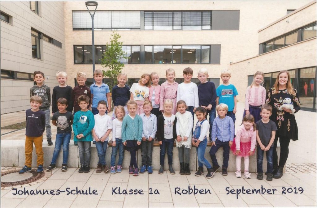 Klassenfoto Robbenklasse.